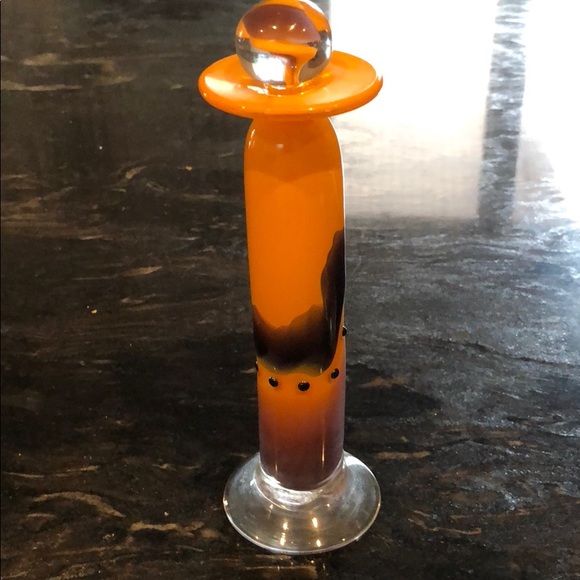 Vintage perfume bottle with stopper - Picture 1 of 4